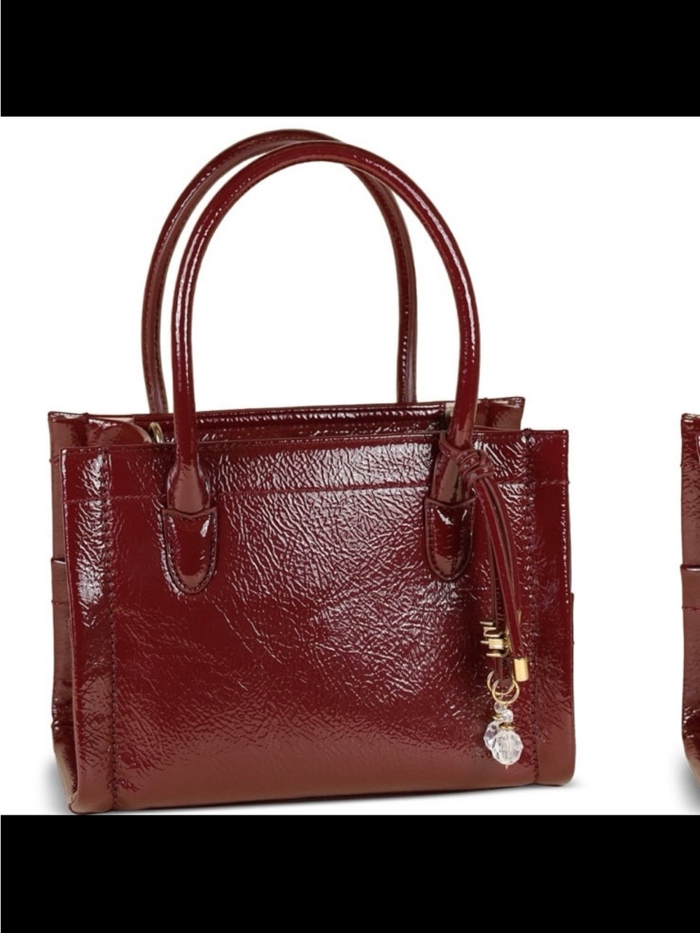 NWT Sam Edelman holiday small satchel bag color Bordeaux